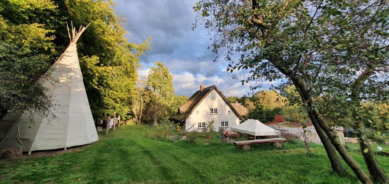App. Tueddelkroms, 2-3 Pers., In Traumhafter Alleinlage, Naehe Binz Zirkow Exterior photo